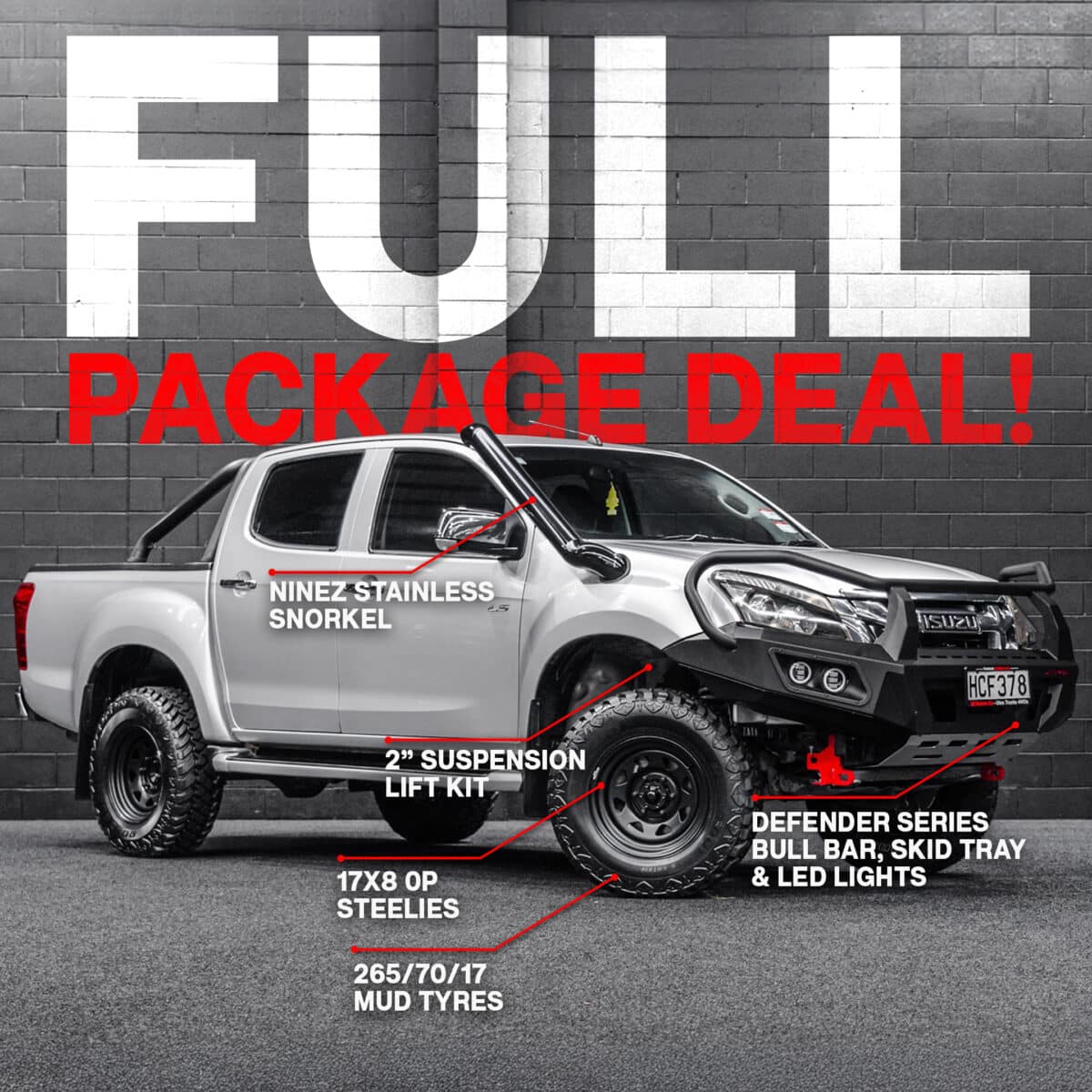 FULL PACKAGE COMBO Defender OffRoad