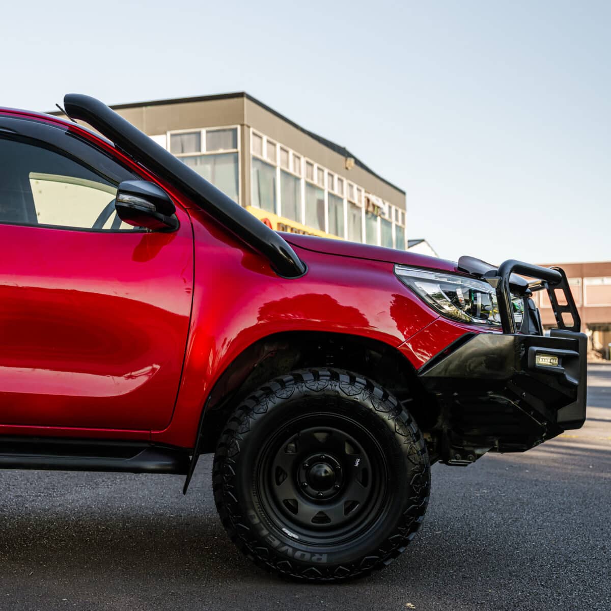 DEFENDER OFF-ROAD STAINLESS SNORKEL - Image 2