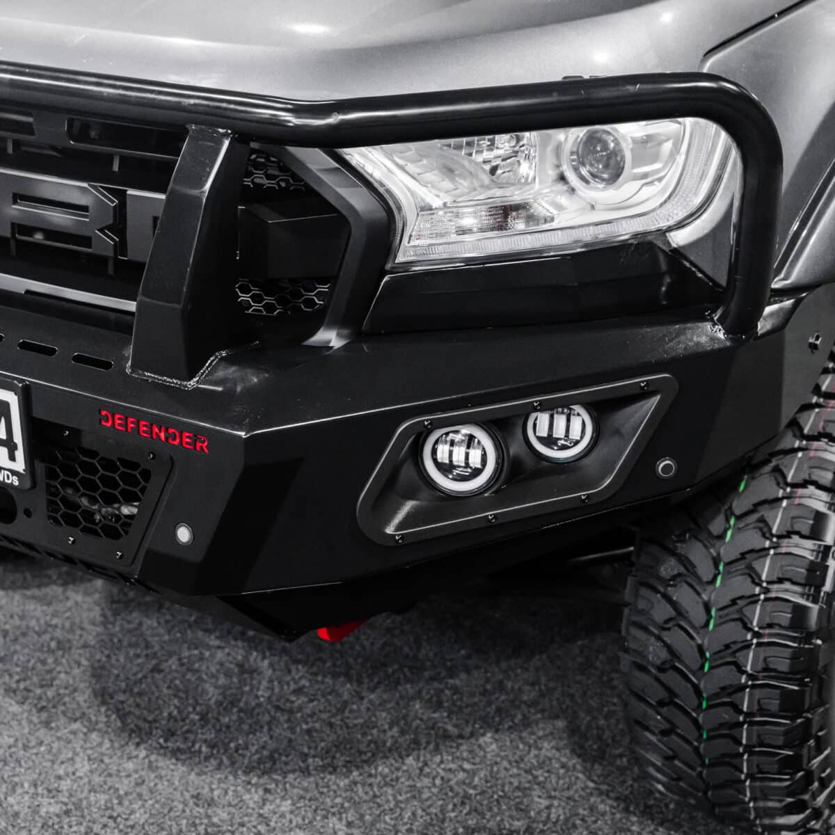 DEFENDER Off-Road Triple Loop Bull-Bar - Image 3