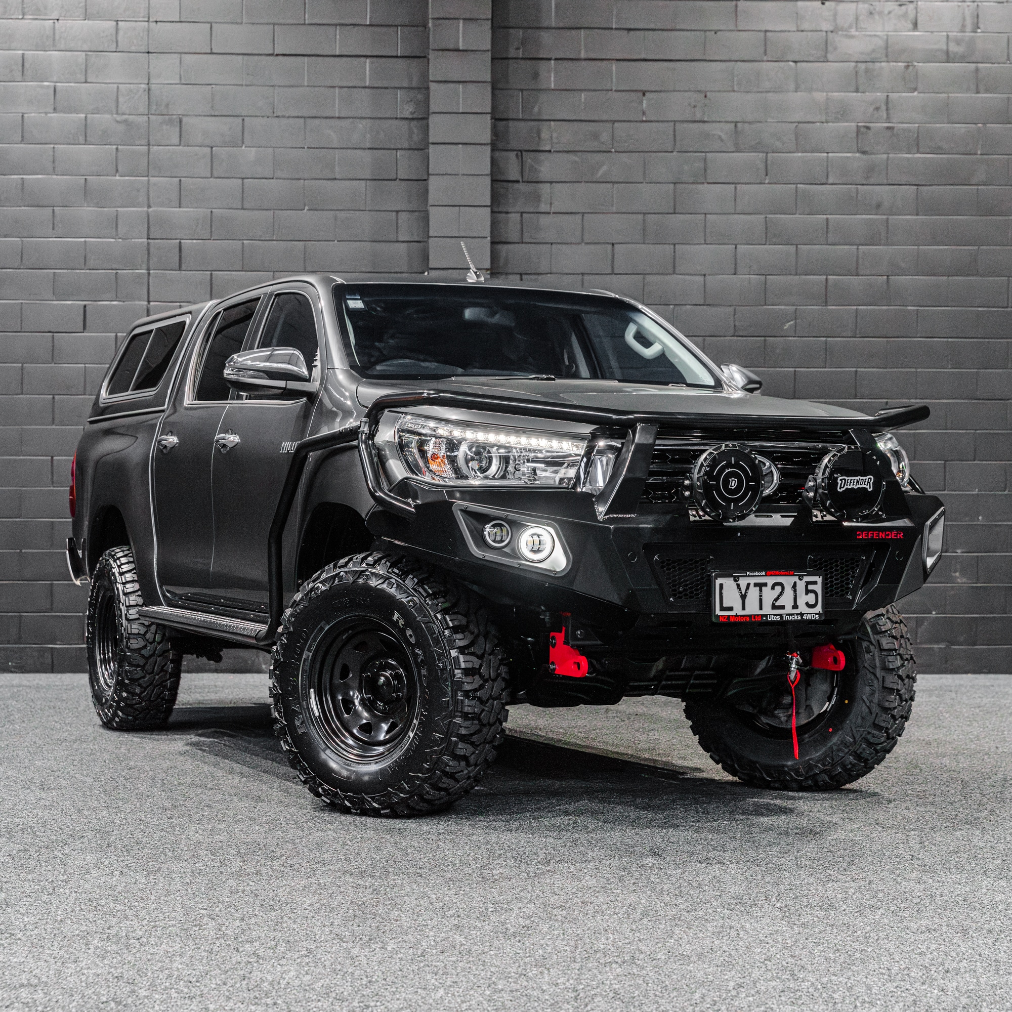 Defender Brush Bar & Rock Slider Combo