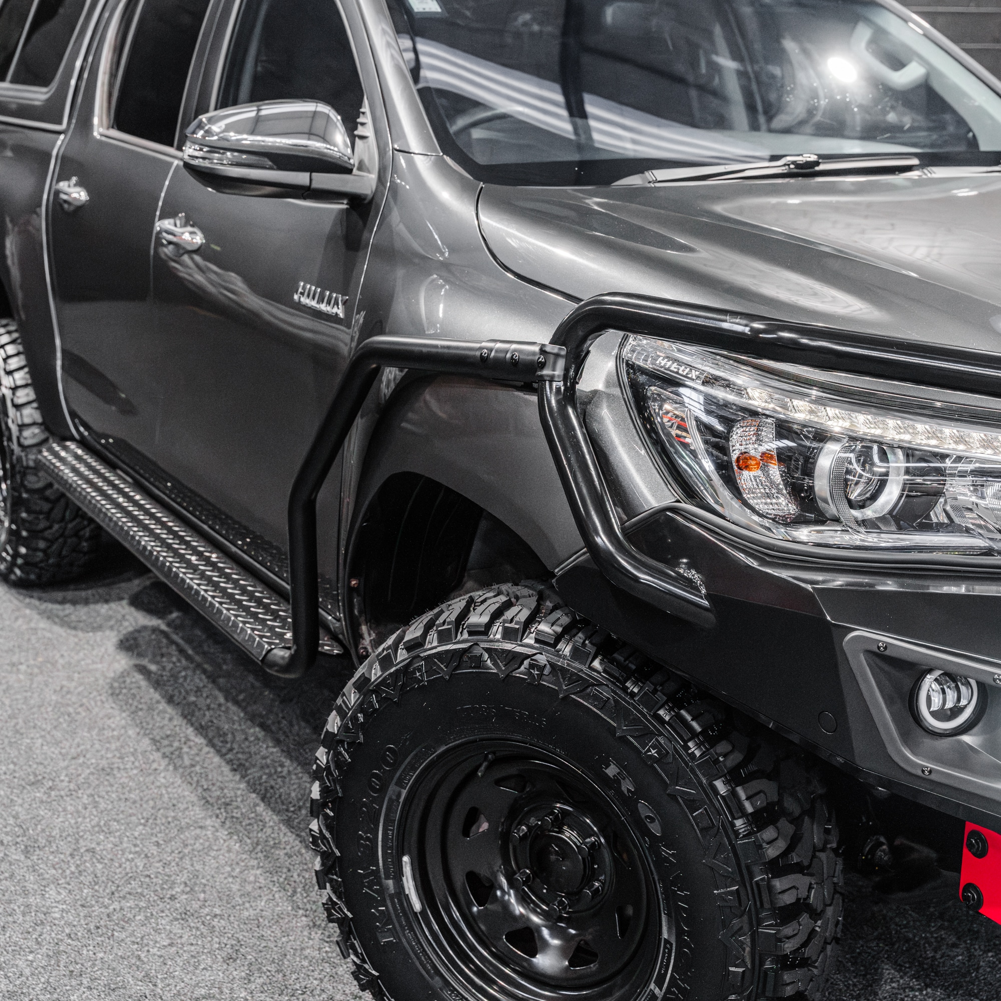 Defender Brush Bar & Rock Slider Combo - Image 2