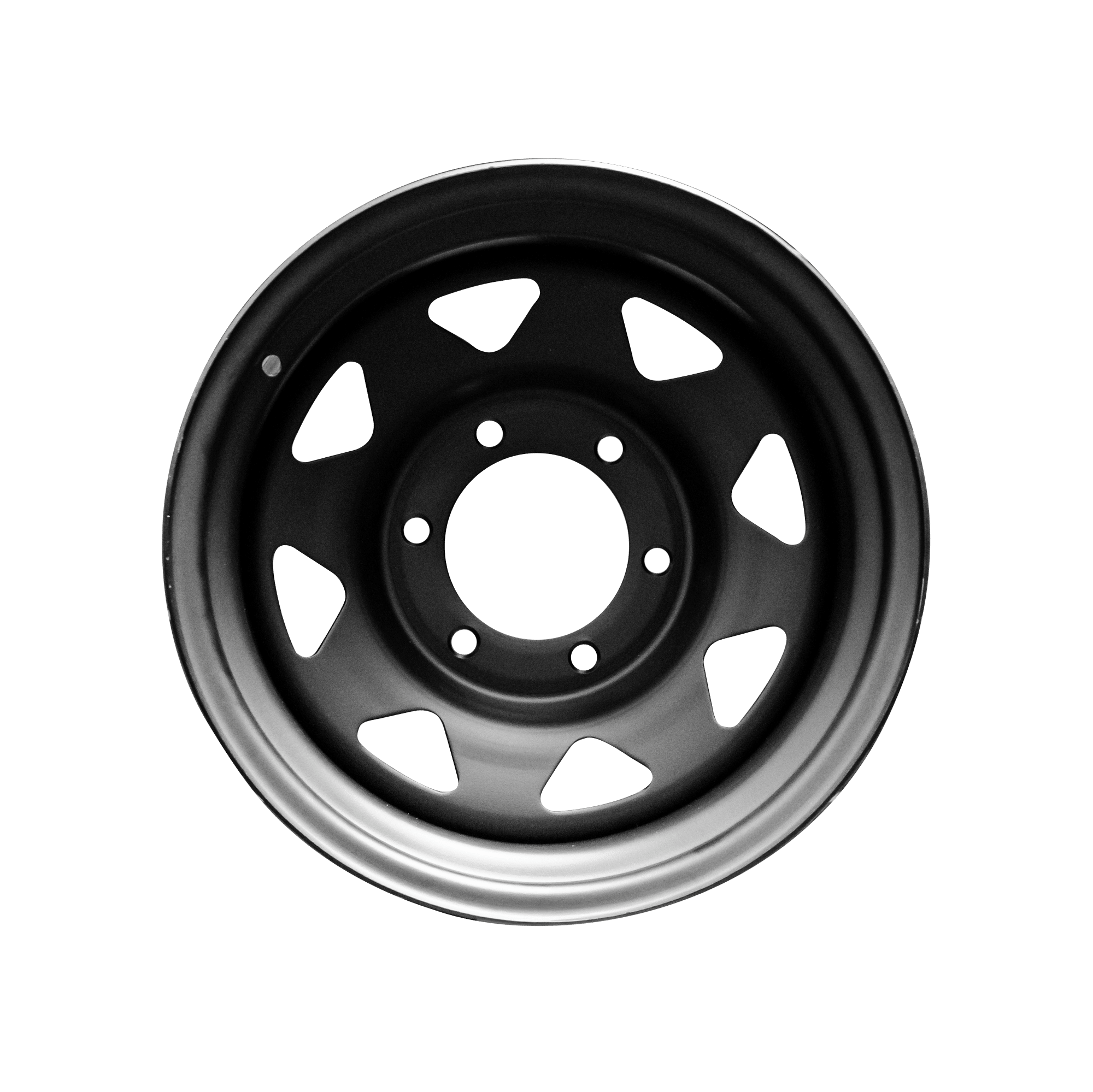 15x10 -44p Triangle Spoke Steel Wheels - Image 2