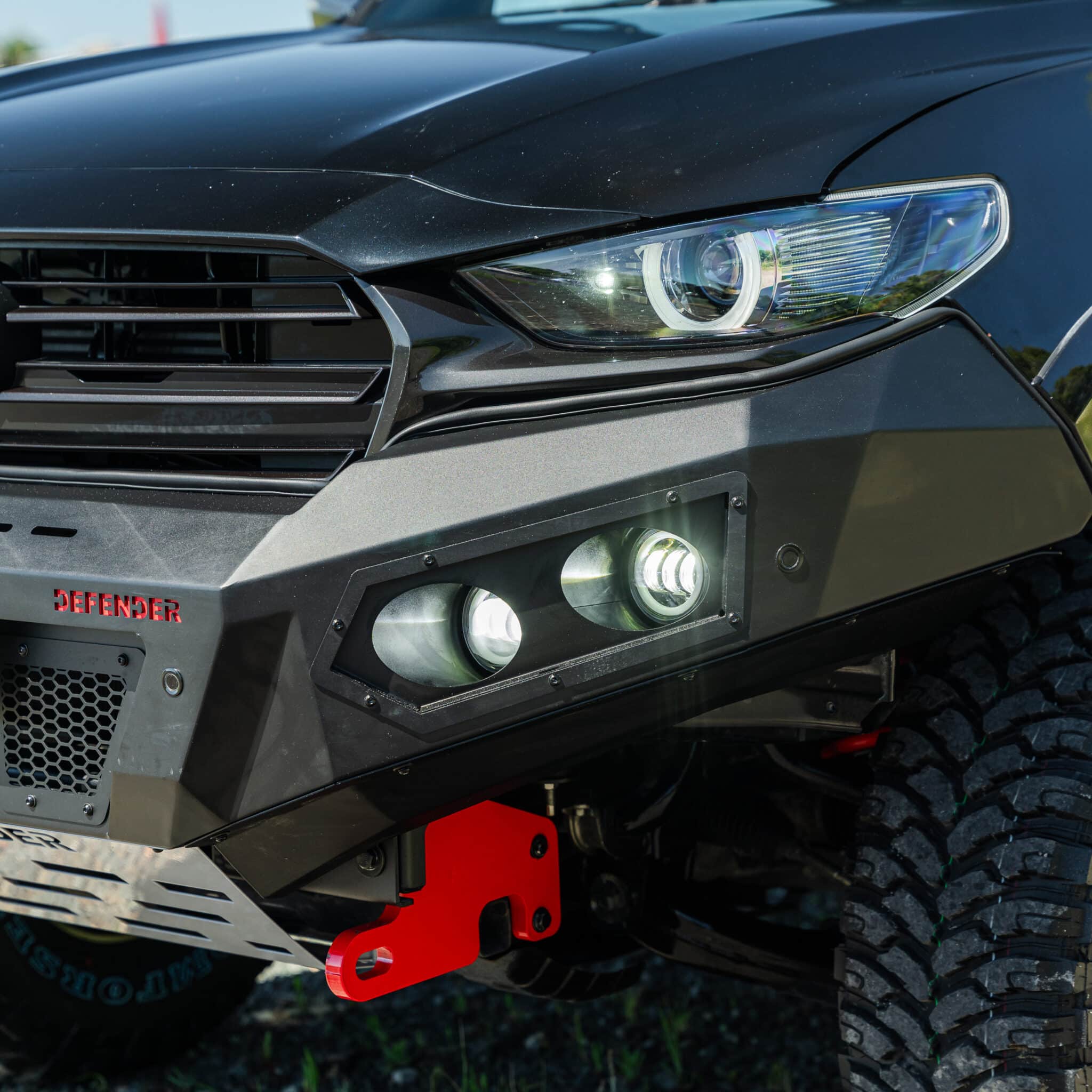 DEFENDER Off-Road Triple Loop Bull-Bar - Image 12