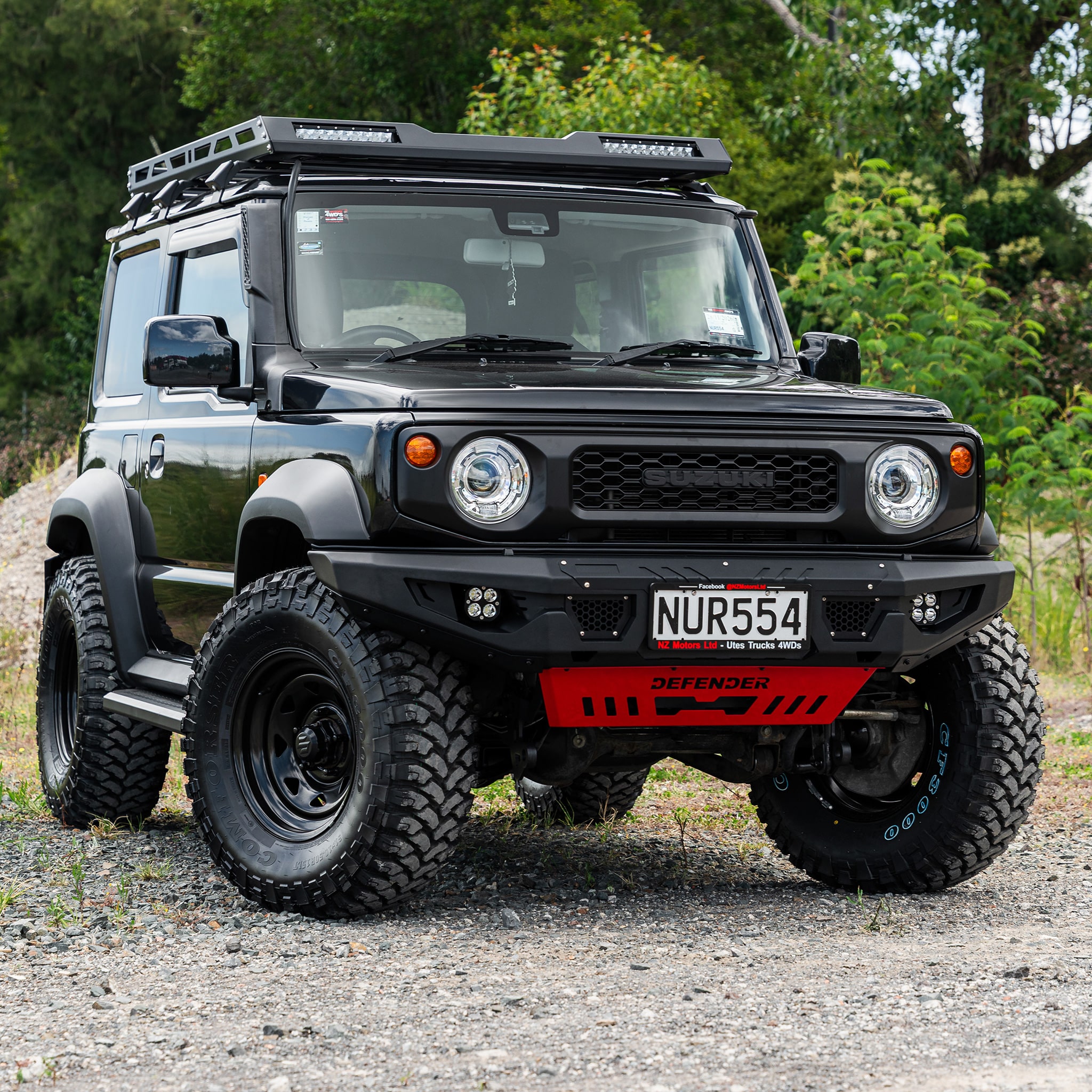 DEFENDER Off-Road Loopless Bull-Bar