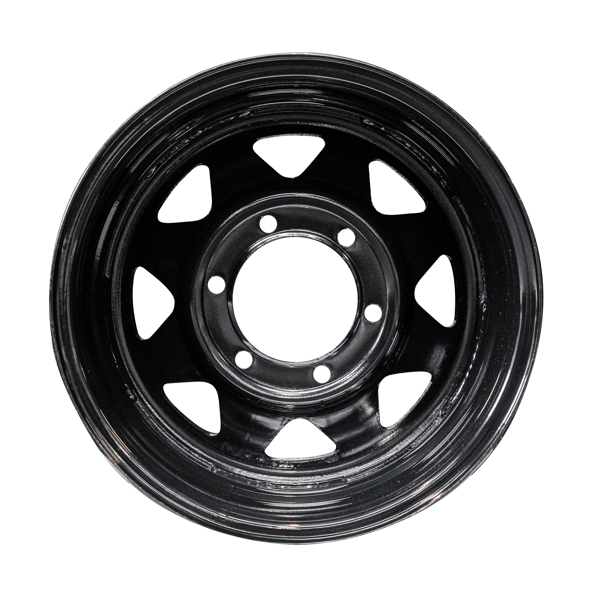 15x10 -44p Genuine Beadlock Triangle Spoke Steel Wheels - Image 6