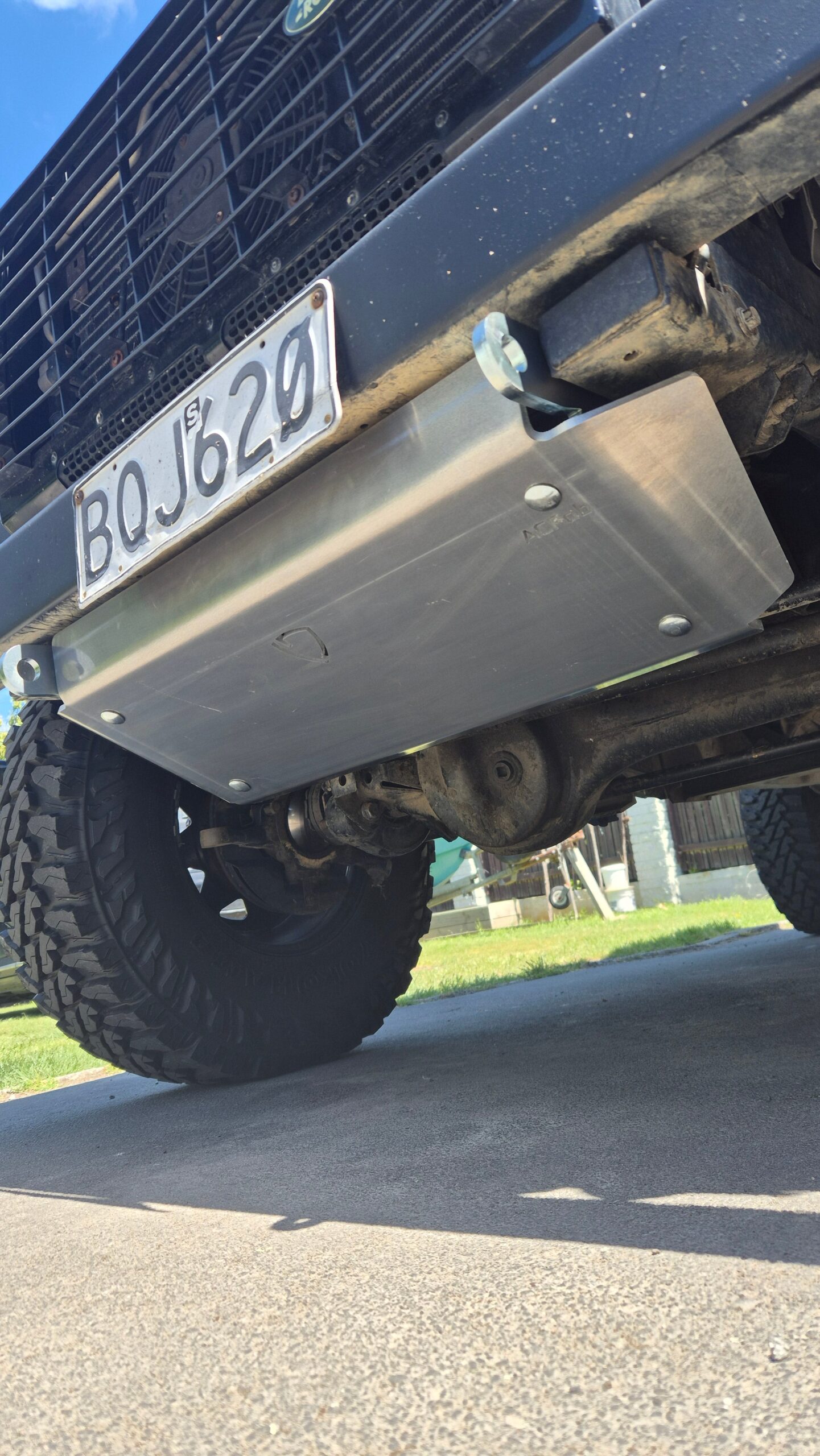 Land Rover Defender Steering Guard - Image 4