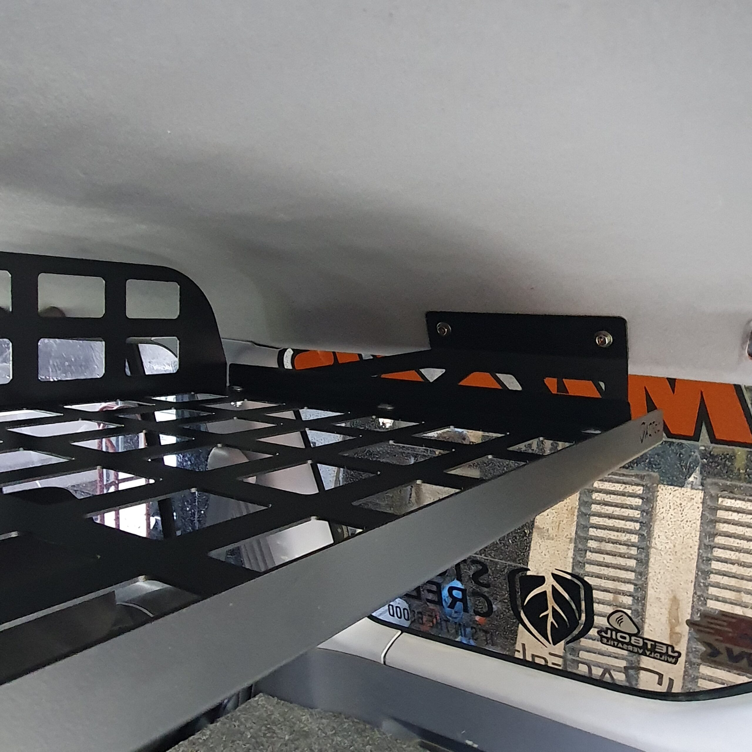 Toyota Prado 95 series LWB Rear Cargo Shelf - Image 5