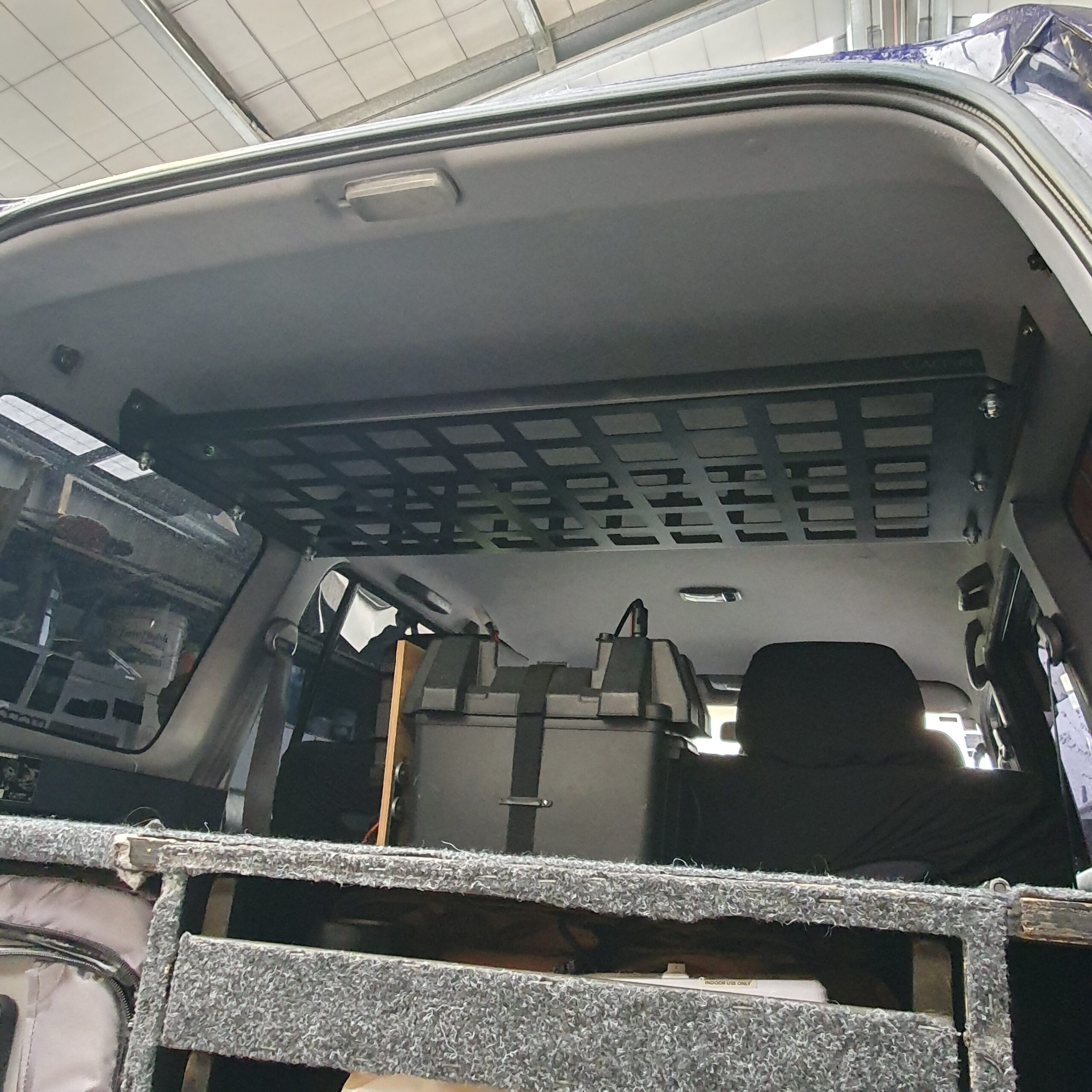 Toyota Prado 95 series LWB Rear Cargo Shelf - Image 2
